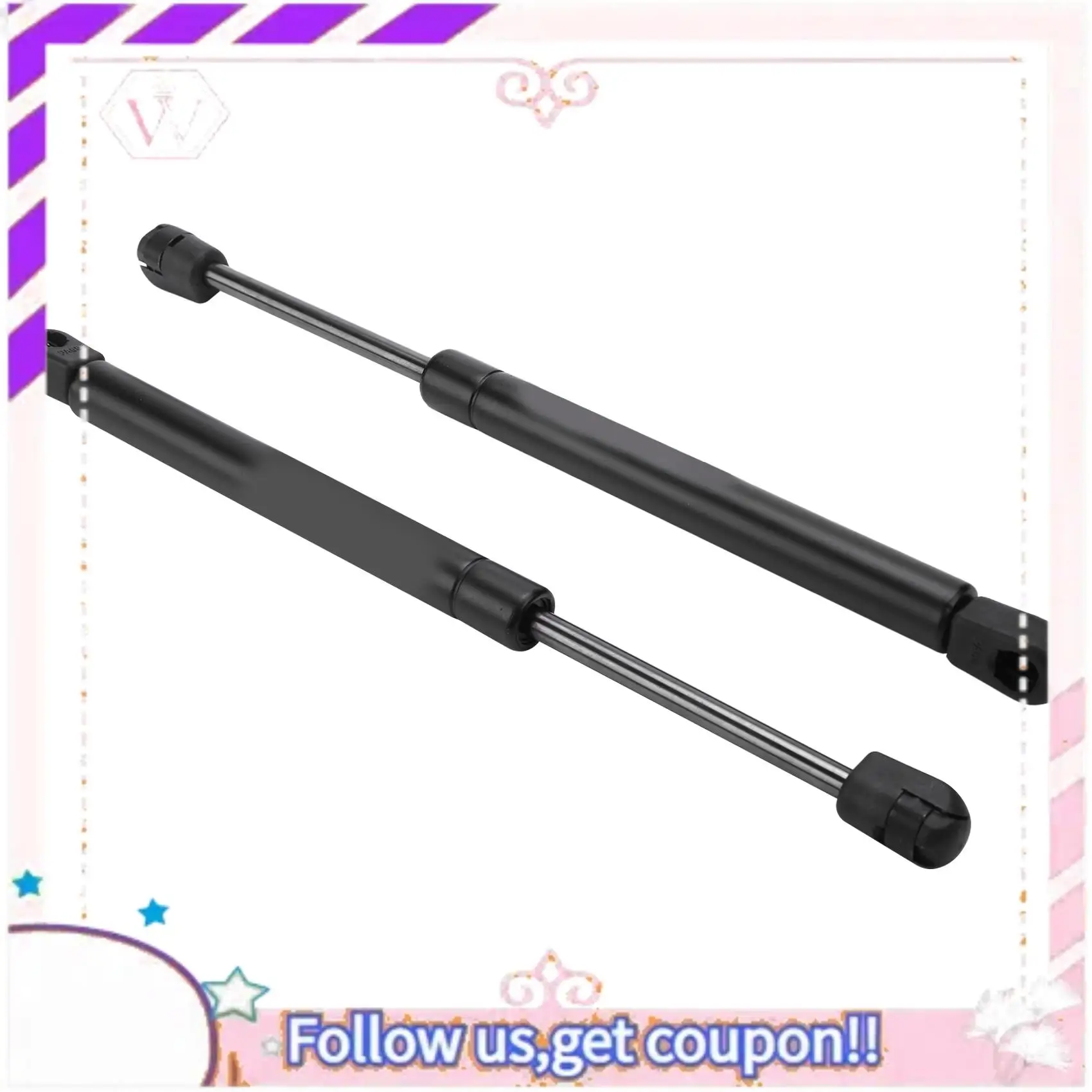 

Portable 2Pcs Automotive Hydraulic Lever Hood Gas Support Lift Support 317 Mm For Chrysler 300C Sedan Dodge Challenger Charger M