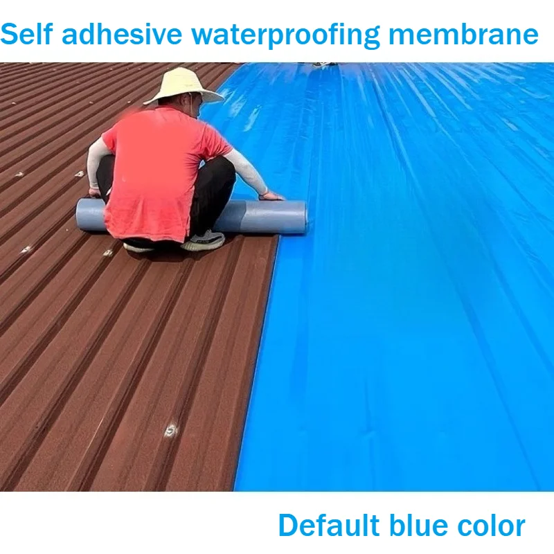 Blue Waterproof Membrane UV Resistant Anti-corrosion Roof Leak Repair Material Various Specifications