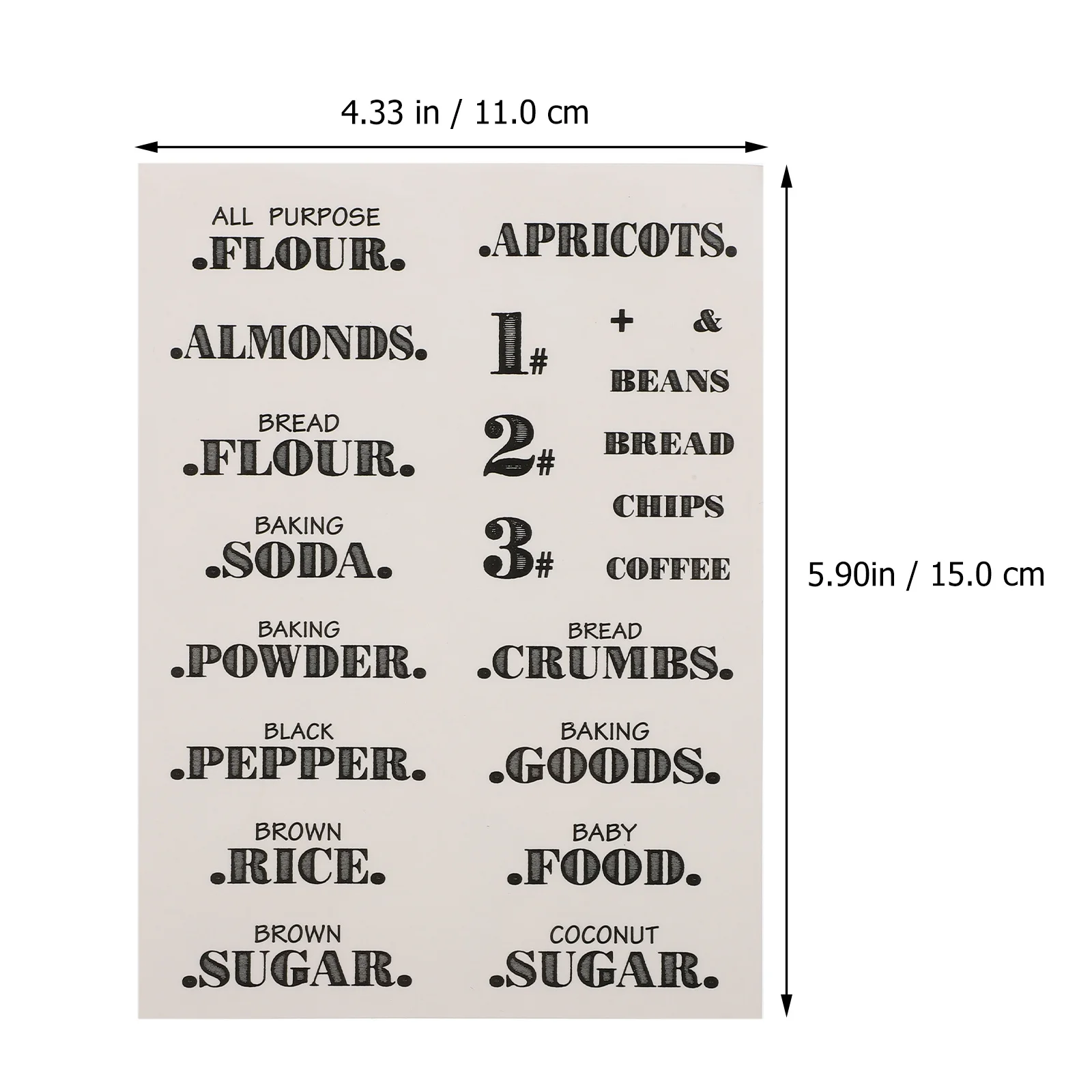 Adesivos de data de comida de cozinha à prova d'água, 6 peças, material ecológico, fácil aderência, sem danos ao corpo, design exclusivo para organização