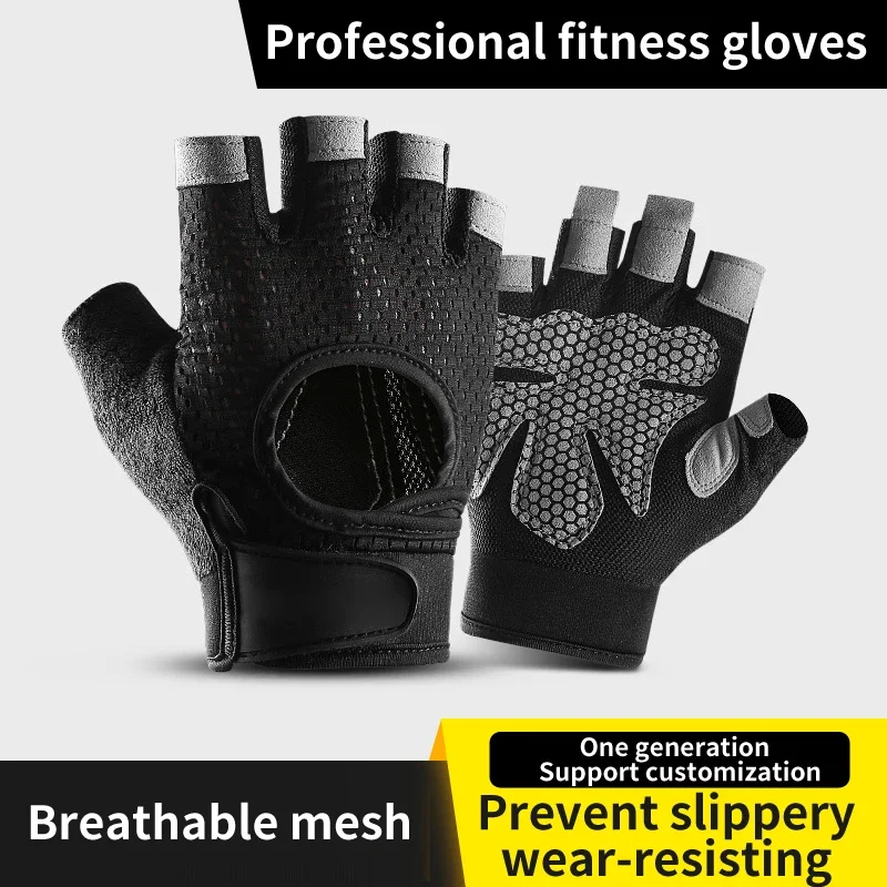 Topline Tackle Unisex Fishing Gloves Breathable Wear-resistant Riding Racing Outdoor Mittens Cycling Bicycle Half Finger Gloves