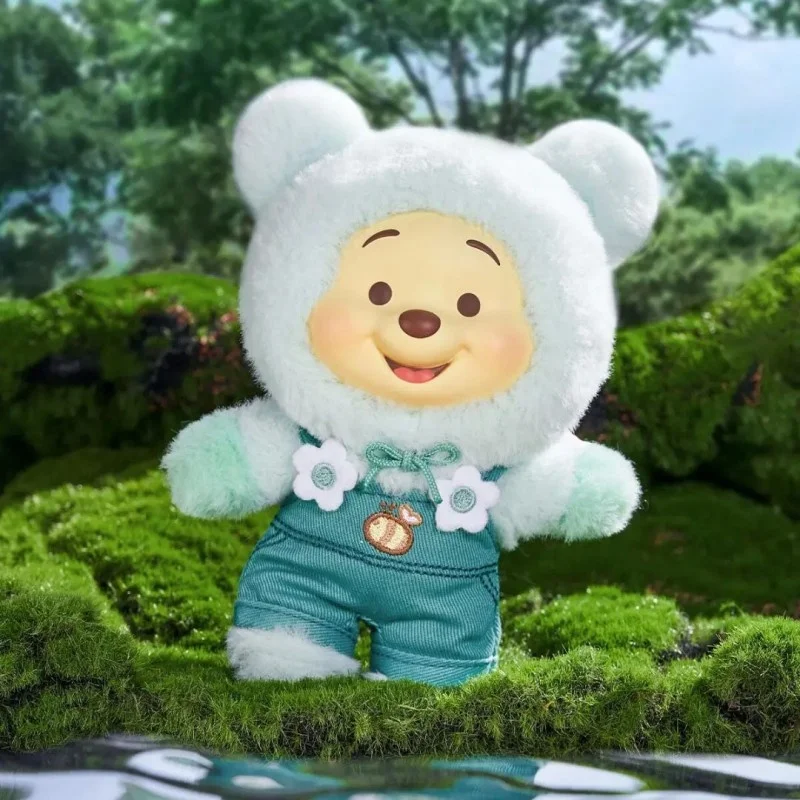กล่องสุ่มของแท้ วินนี่เดอะพูห์ ซีรีส์ขนมหวาน ตุ๊กตาวินิลน่ารัก วินนี่ กล่องปริศนา ของตกแต่ง ของขวัญวันเกิด จี้กระเป๋าสำหรับเด็กผู้หญิง