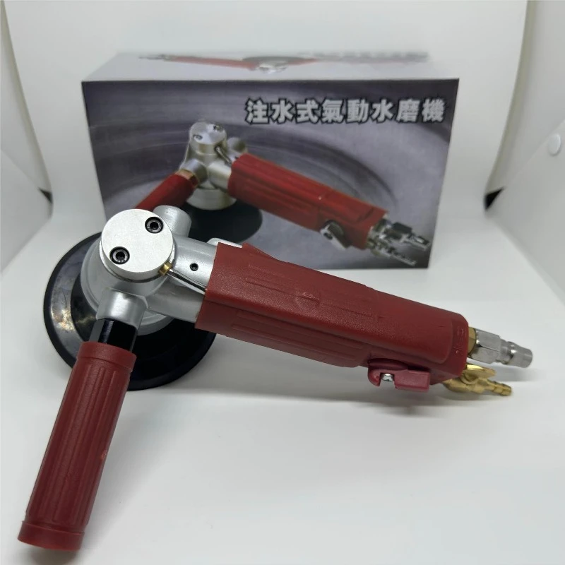 For water injection pneumatic water mill, polishing dry grinding angle grinder