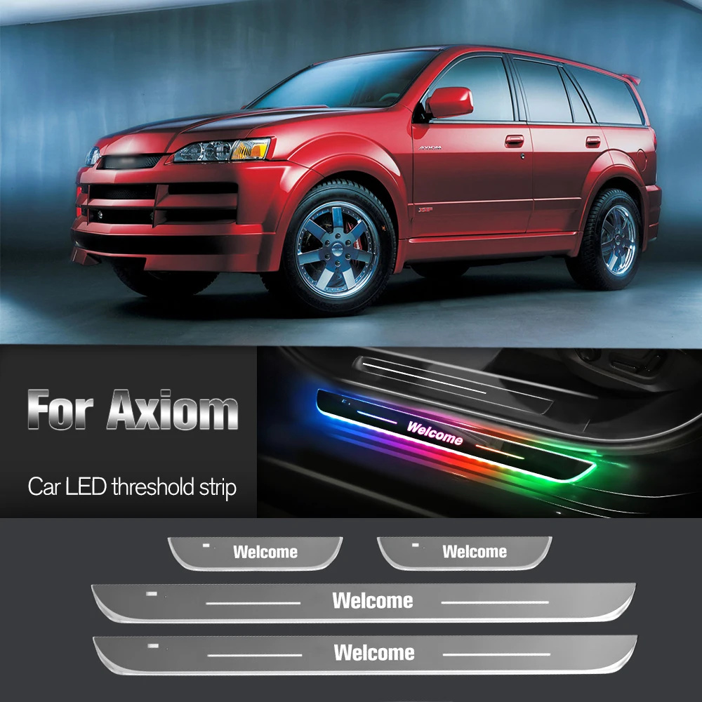 

Car Door Sill Light For Isuzu Axiom 2002-2004 2003 Customized Logo LED Welcome Threshold Pedal Lamp Accessories