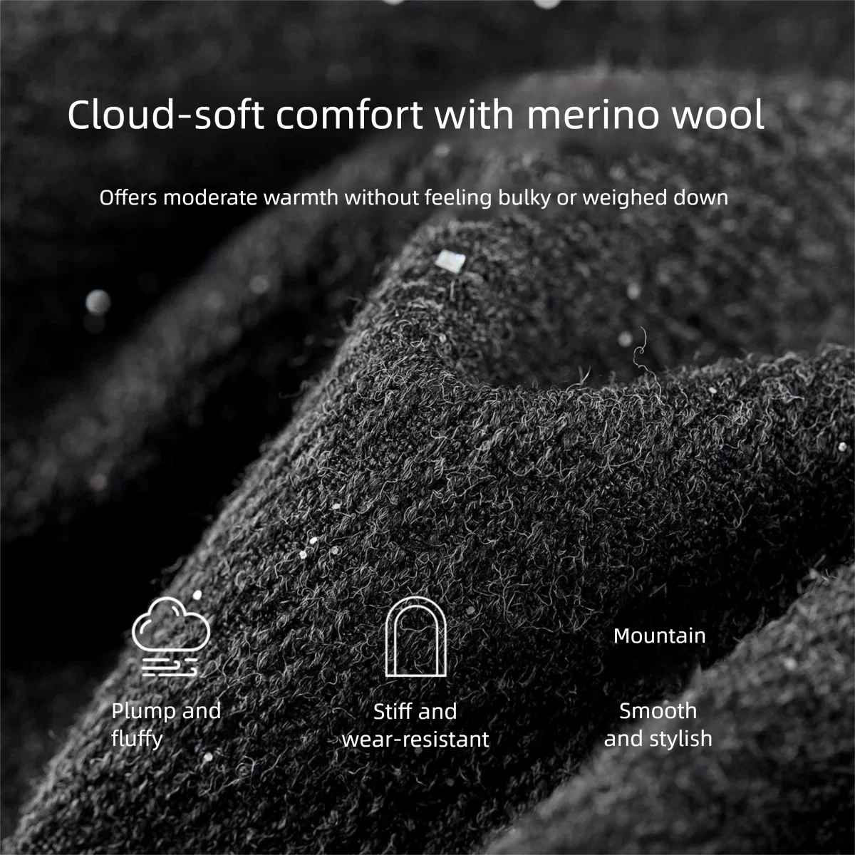 SENTUBILA Women's Wool Blend Wide Leg Cropped Pants Women 2025 Winter New Loose Soft Thick WarmAnkle-Length Trousers 154K58788