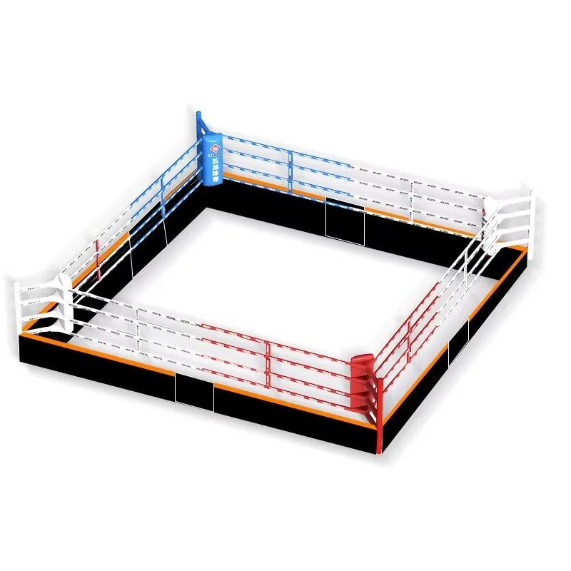 

Professional Customized Size Gym Steel Structure Folding Boxing Ring Used for MMA Muay Thai