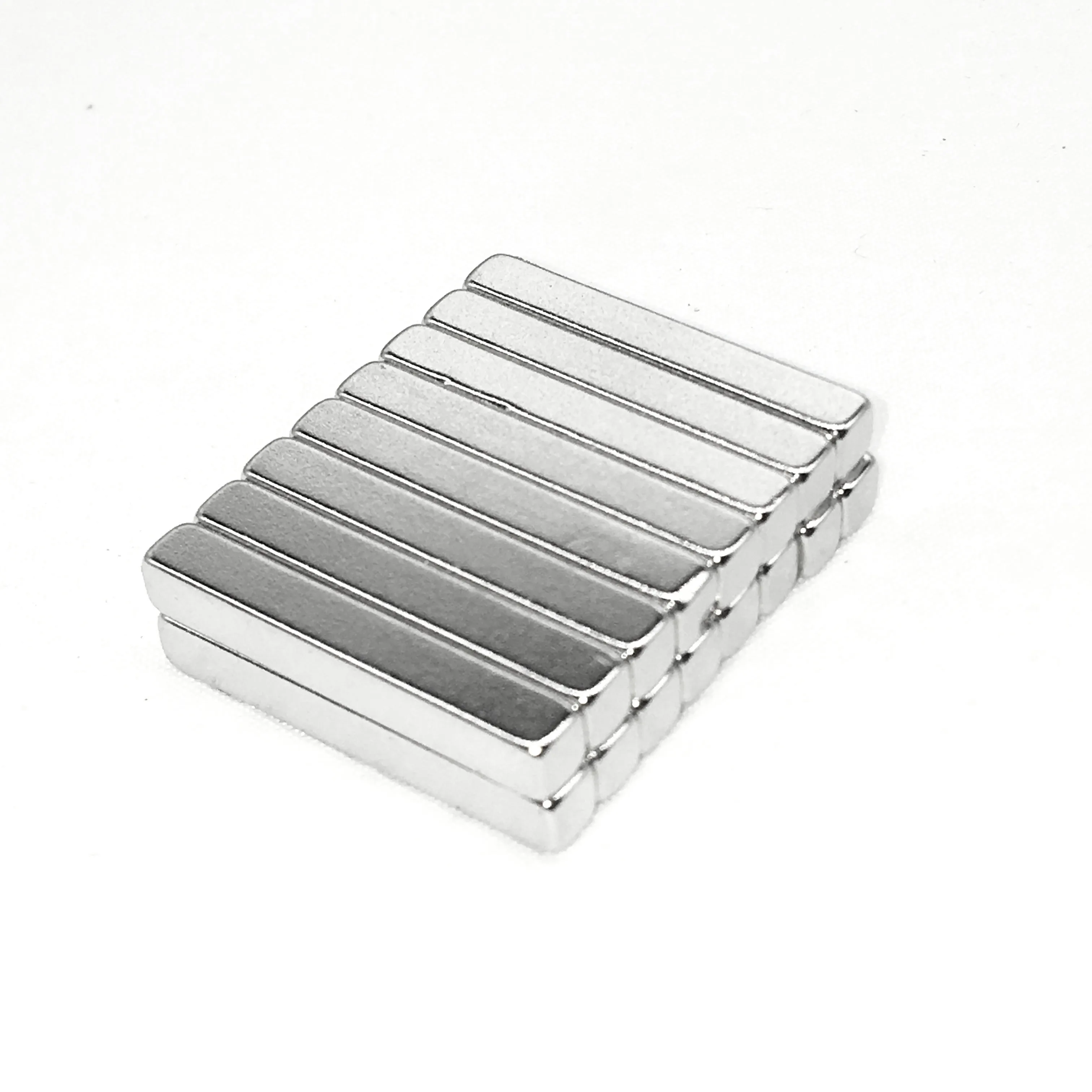 10 20 50PCS  Magnet 20x5x1 20x5x2 20x5x3 20x5x4 mm N35 Square Rare Earth Powerful Neodymium Magnetic Magnet