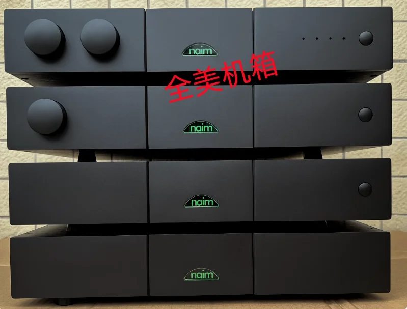 QM طبق الأصل Naim Ming هيكل مضخم فك التشفير الأمامي من الألومنيوم NAP552 (430 * 70 * 258 / 308 م)