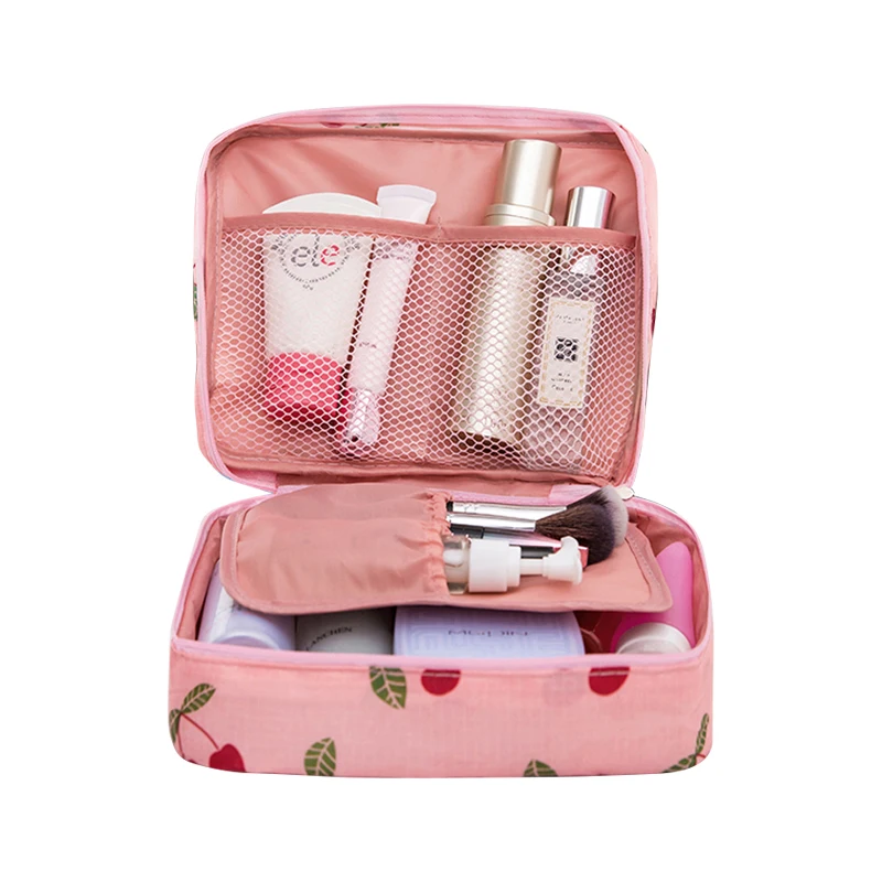 Hot-Sale Cosmetic Storage Bag Travel Bag Makeup Organizer Skincare Storage Zipper Bag 100% Good Rating 14 Colors