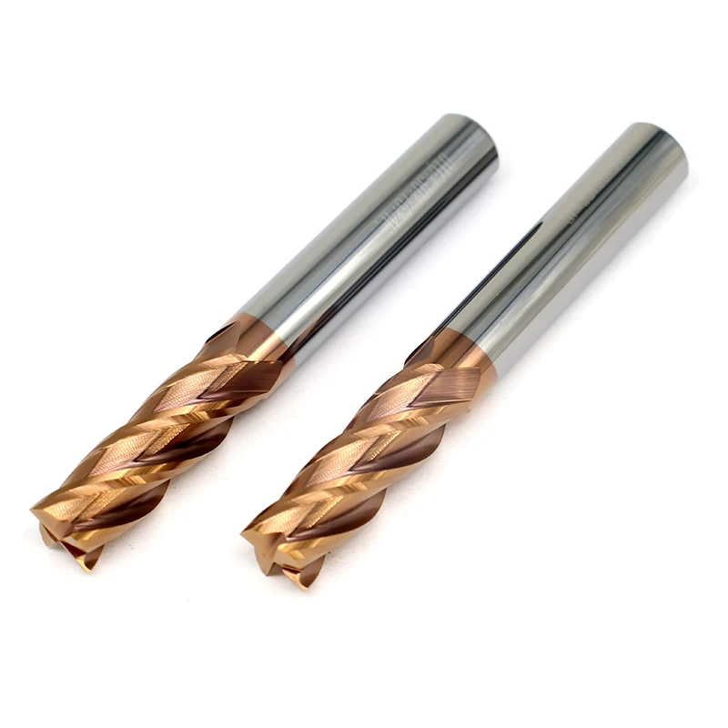 Imagem -05 - Kit de Cortador de Fresagem de Aço de Tungstênio Máquinas-ferramentas de Moinho de Fim Bits de Router Cnc Usinagem de Revestimento Hrc55