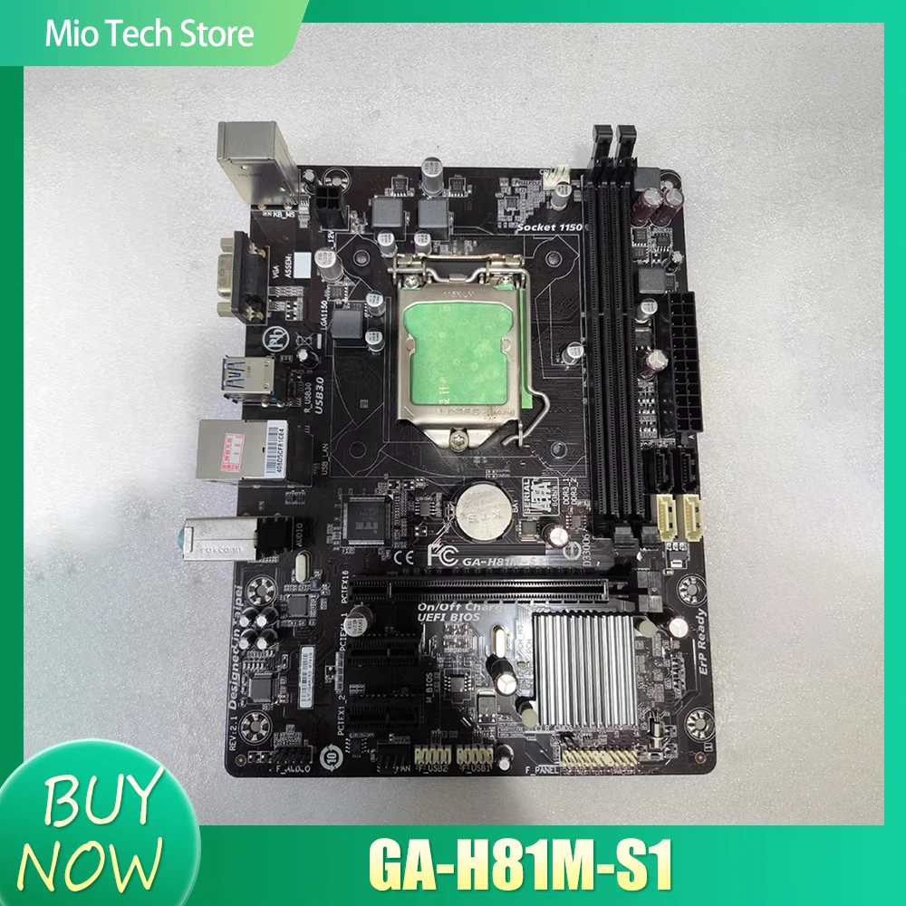 

Для материнской платы G-I-G-A-B-Y-T-E H81 GA-H81M-S1 1150, встроенная маленькая плата H81M-S1