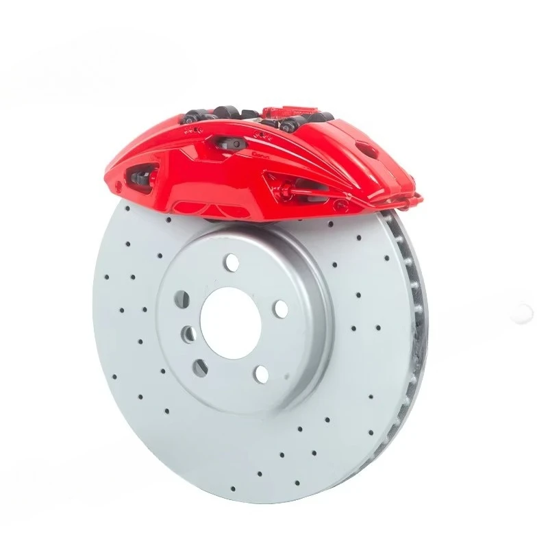 

Large brake caliper kit with 4-pot brake discs front wheels 348 car upgrade car i5 ix1 body kit automatic braking system