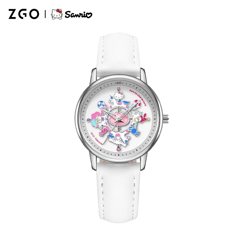 топ женск Dress For Woman 2023 Young Girl Quartz Wristwatch 3D Dial Rotatable Cartoon Imagine часы женские наручные Reloj Mujer