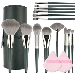 Soft Detail Maquiagem Brushes Set para Mulheres, Pó Solto, Sombra, Marcador, Fundação, Corretivo, Blush, Ferramenta de Mistura, 10 Pcs, 20Pcs