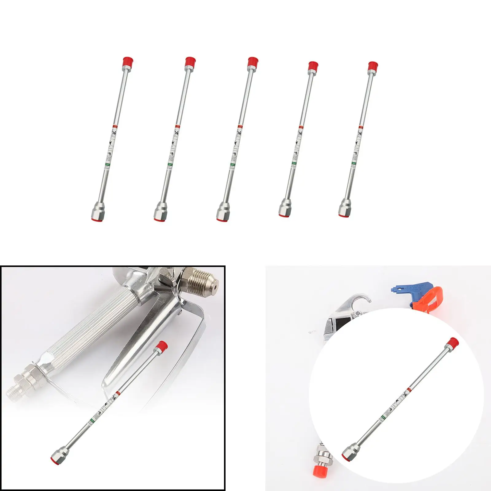 Airless Sprayer Tip Extension Spray Painting Wands Replacement Spare Part,