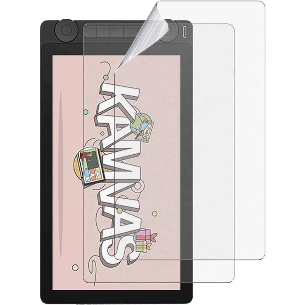 Protector de pantalla de 2-3 piezas para tableta de dibujo HUION Kamvas 13 (Gen 3) de 13,3 pulgadas, película de TPU flexible HUION Kamvas 16 Pro 13