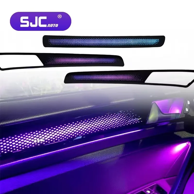 Hot Sale SJC Car LHD/RHD 64-Color Ambient Lighting Kit 2014-2021 for Golf 7 MK7 LED Synchronized Rainbow Interior
