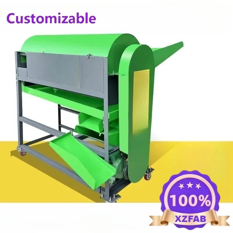 Factory Direct 2026 New lotus seed thresher small household fully automatic dry and wet dual-purpose lotus seed separator