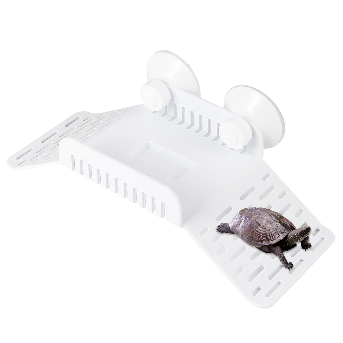

Turtle Climbing Platform Basking Dock Aquarium Terrarium Reptile Habitat Decor Floating Strong Suction