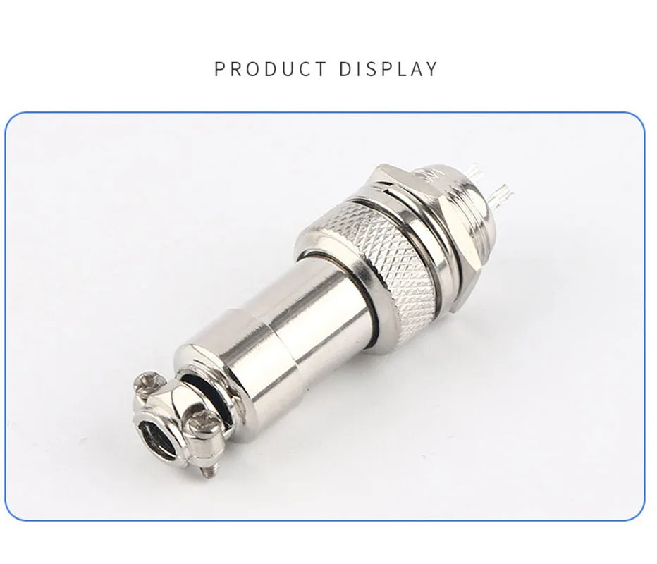 5/Set GX12 GX16 GX20 2 3 4 5 6 7 8 9 10 12 14 15 Pin Male Female Lc Cable Aviator Aviation Circular Connector Plug Socket