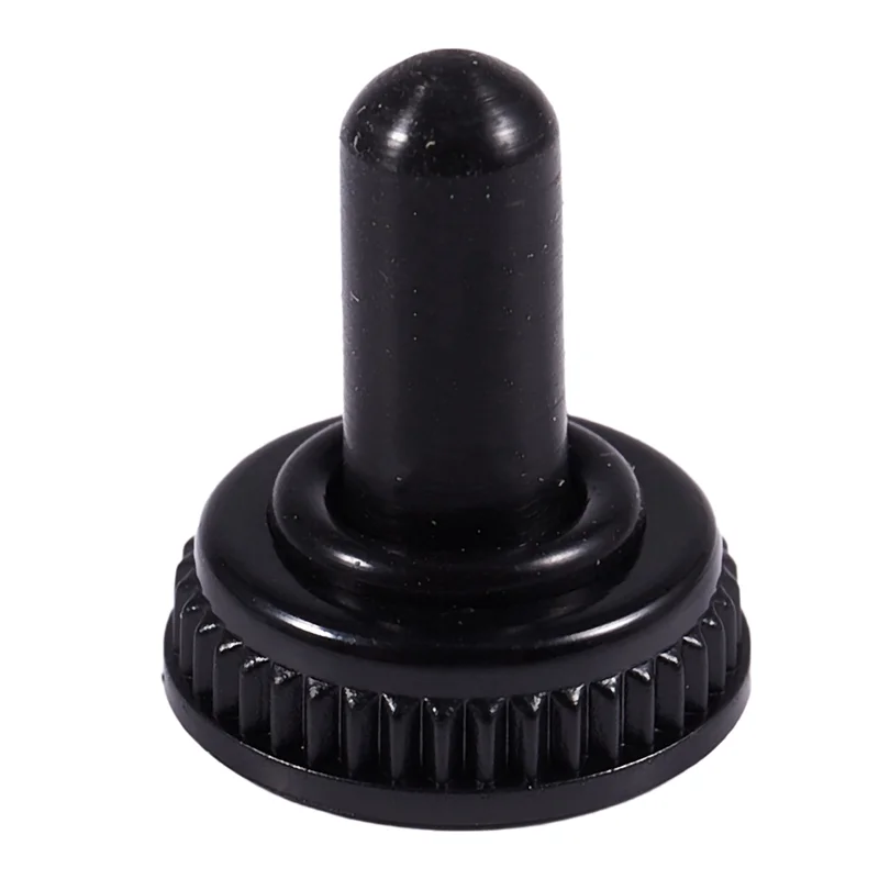 A26F-40 X Waterproof Toggle Switch Boot Cap Black Rubber Cover 6Mm Diameter