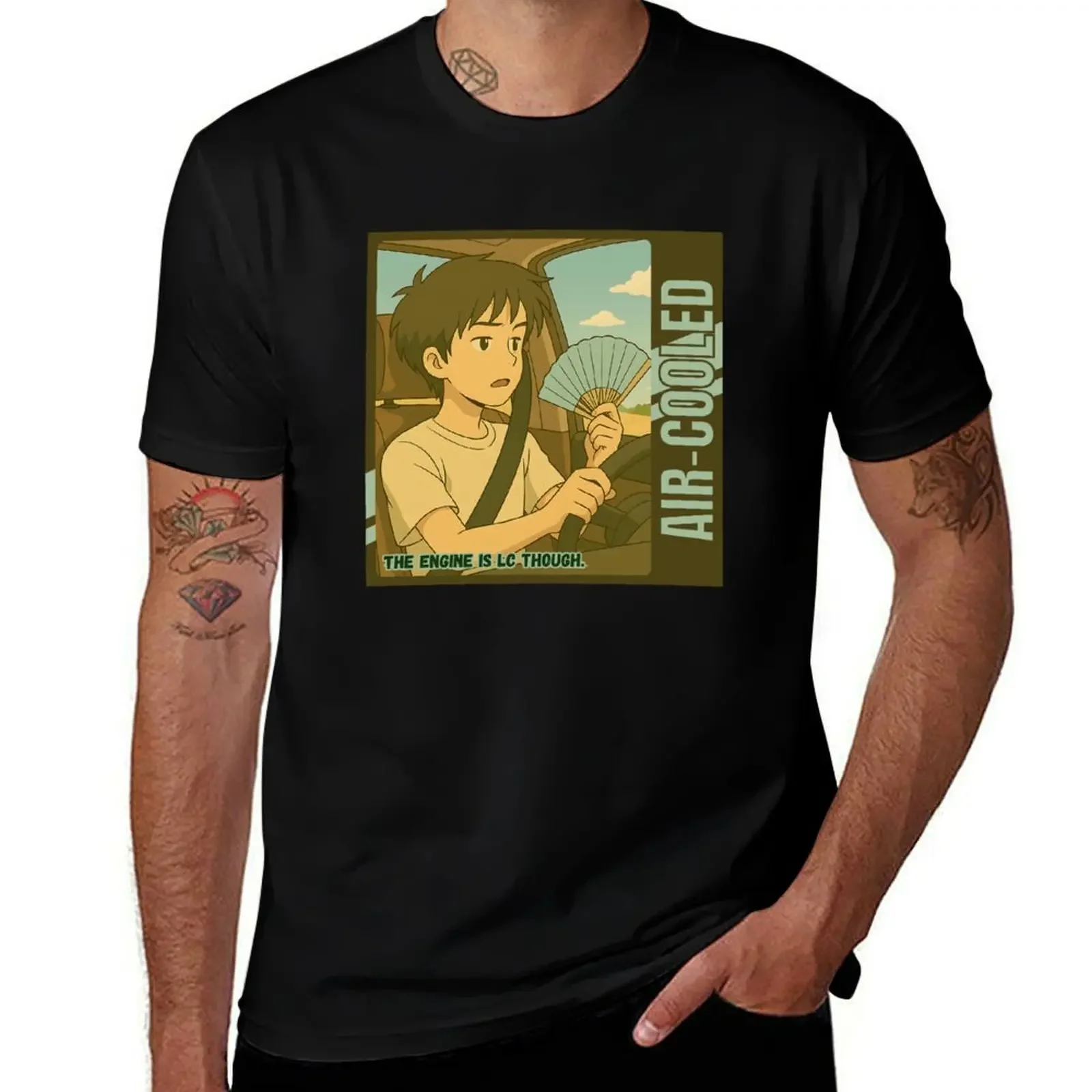 

Air-cooled (Summer challenges) T-Shirt gifts for boyfriend anime oversized sports fans heavyweight t shirts for men