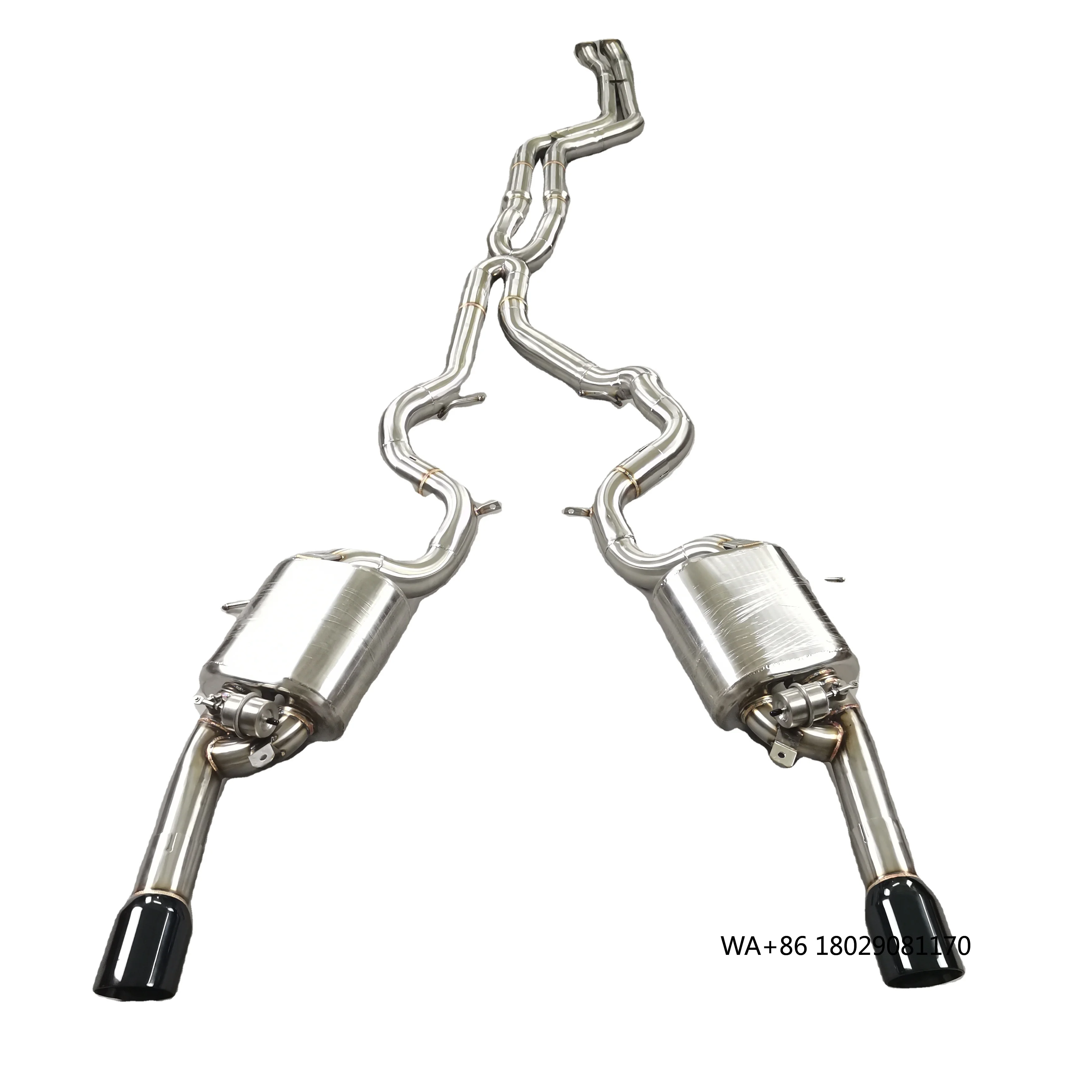 

Высококачественная выхлопная труба для 335i N54 E92 3.0T 2007-2015, выхлопная система Catback из нержавеющей стали