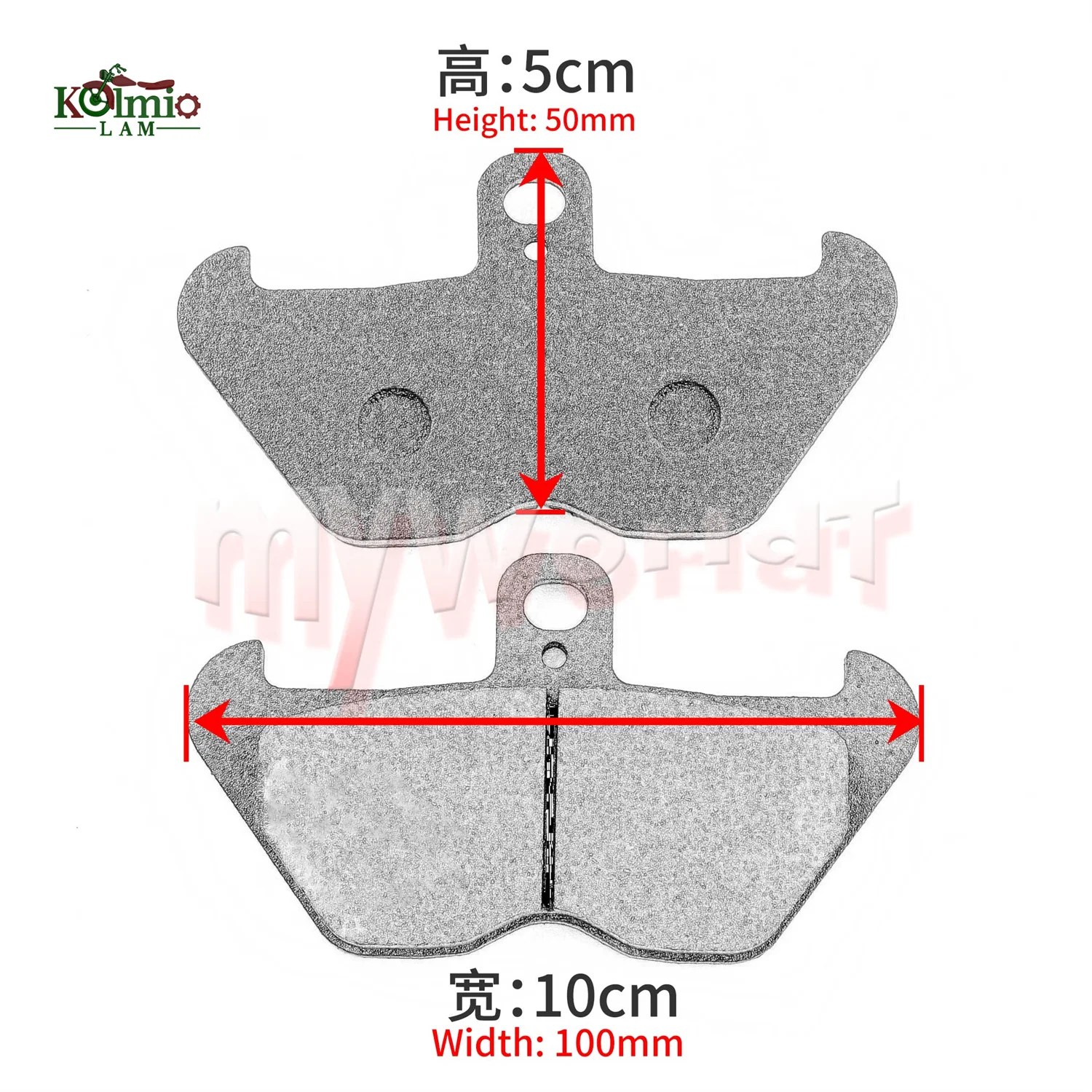 Fit For BMW K100RS K1 K1100RS K1200RS R1100RS KL1100LT K1100LT Motorcycle Front Or Rear Brake Pads Set