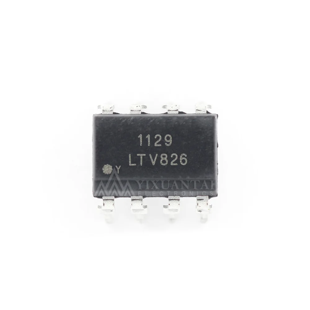 10pcs/Lot  LTV-824 LTV-825 LTV-826 LTV-827 LTV-829【OPTOISOLATOR 5KV 2CH TRANS 8-DIP】New and Original