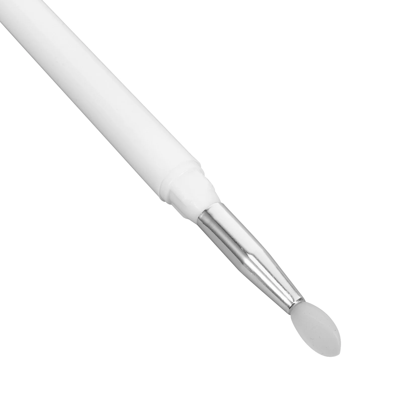 4 قطع من فرشاة الشفاه المصنوعة من السيليكون، أداة وضع المكياج المحمولة لأحمر الشفاه اللامع وظلال العيون، أداة متعددة الاستخدام، أداة توزيع الشفاه