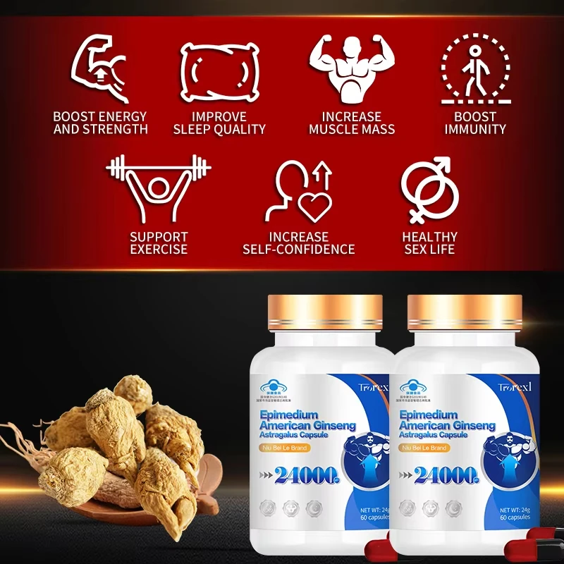 كبسولة الابيميديوم 60 قرصًا - 100% نقيًا غير جيمًا يدعم الصحة الإنجابية المنشطات الطبيعية، وتحسين الطاقة والتحمل #5