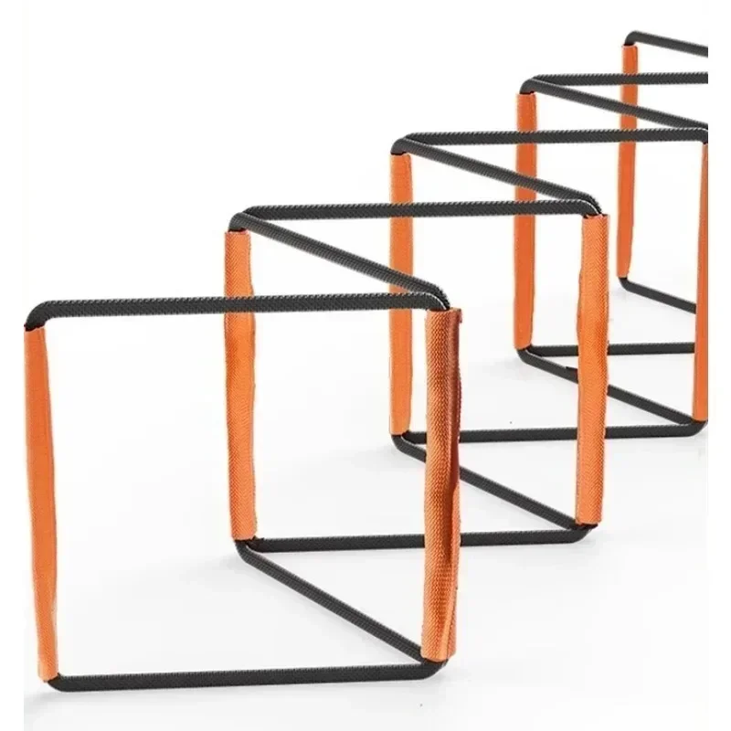 3-in-1 축구 훈련 사다리 세트 - 축구/농구, PP & 나일론 풋워크를 위한 조절 가능한 속도 민첩성 장비