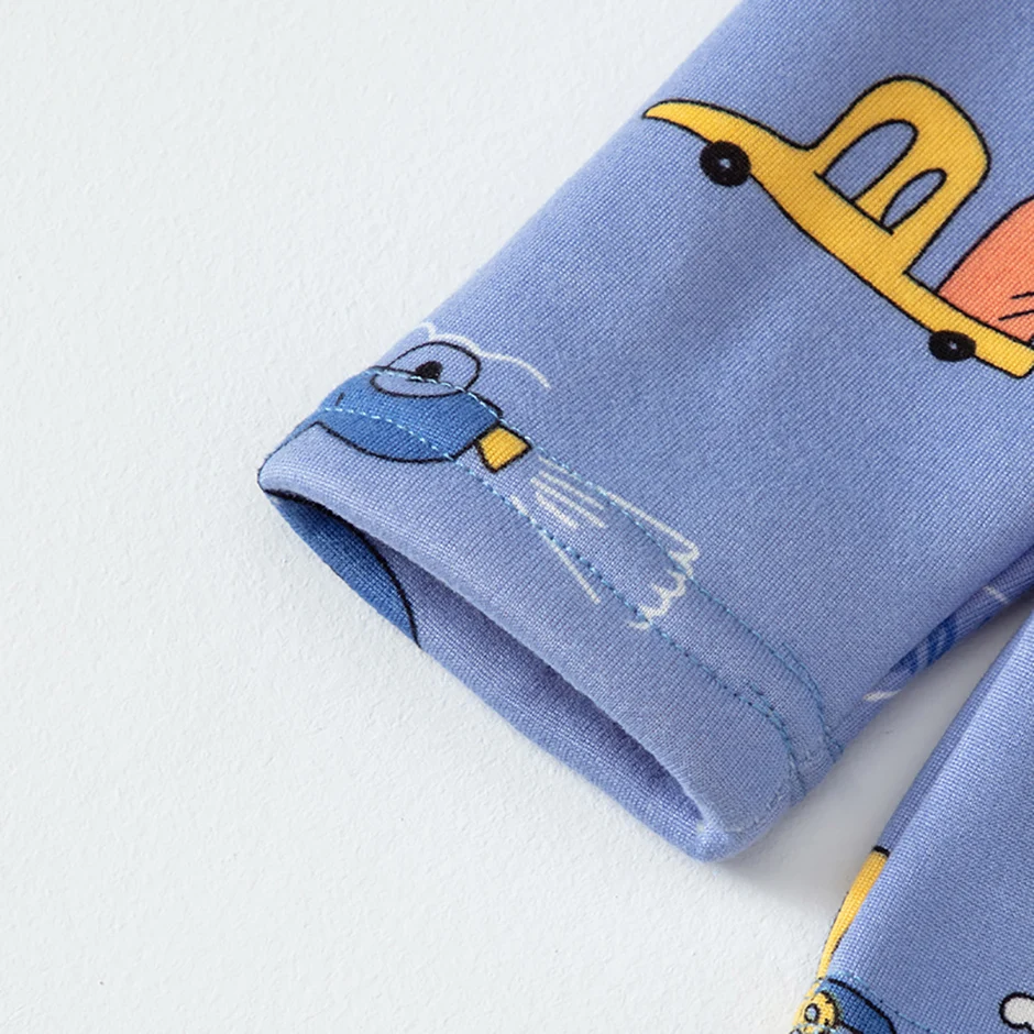 2 stücke kinder Herbst Und Winter Cartoon Gedruckt Dicke Warme Unterwäsche Set Für Jungen Und Mädchen Bequeme Und Plüsch Hause kleidung – Detail 26