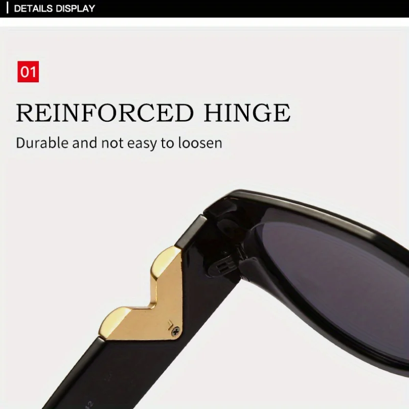 ファッションメガネ、ビッグフレームヒョウ柄 - 男性、女性、スポーツ、パーティー、休暇、旅行、運転、釣り用品、写真小道具