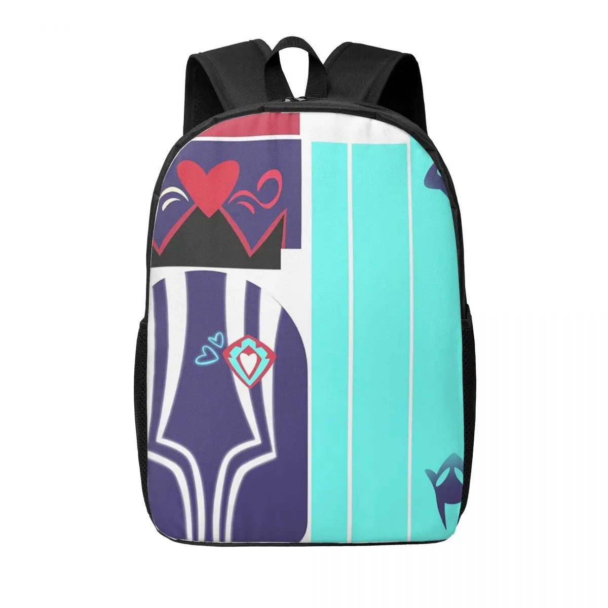 

Helluva Boss - Asmodeus Woman Backpacks Boys Girls Bookbag Fashion Students School Bags Portability Travel Rucksack Shoulder Bag