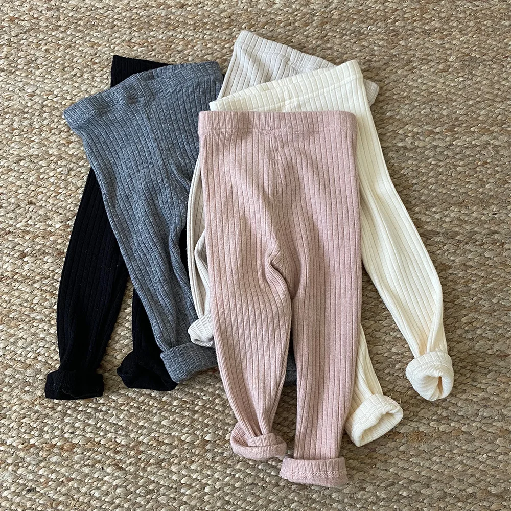 

Kids Girls Leggings for Children Spring Autumn Stretch Tight Casual pants
