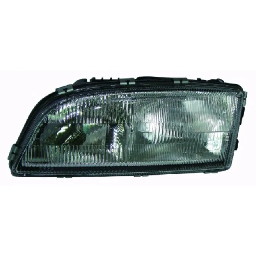 

Фара, совместимая с Volvo C70 S70 V70 1998-2002, левая, для водителя, черная, прочная, с высокой видимостью, светодиодная подсветка