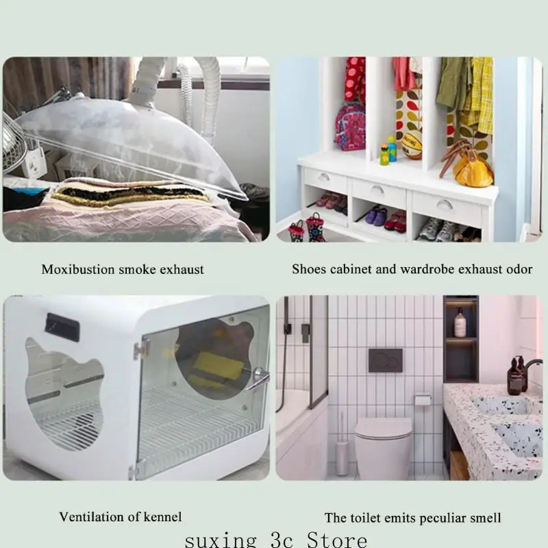 E8BE 12V 2,7A 12 Dämpfe Raucher Extraktor Lötmittel Raucher Absorbereneextraktionslüfter