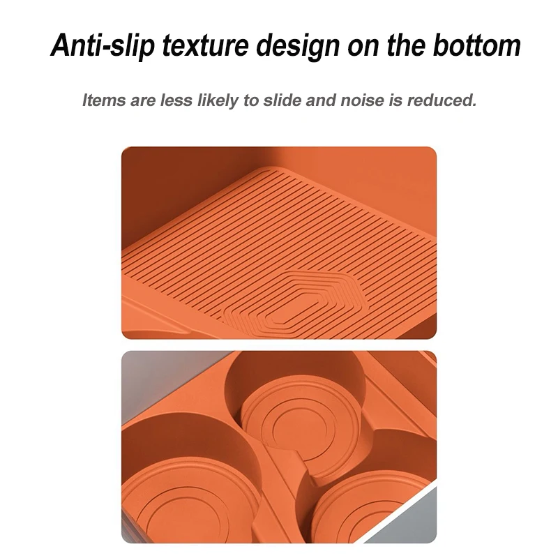 

Автомобильный холодильник, силиконовый ящик для хранения для AITO M8 2022, нескользящий устойчивый к царапинам лоток для хранения, фиксированный силиконовый коврик, аксессуары