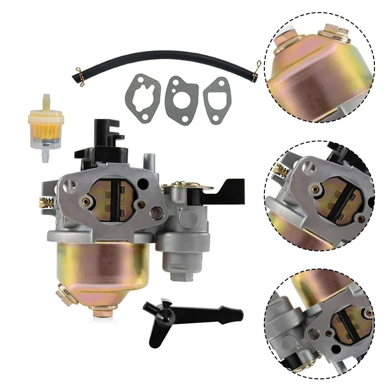 

Carburetor Kit For GX160 For GX200 For GX120 5HP 5.5HP Replace 16100-ZH8-W61 Long-lasting User-friendly Design Carburetor Kit