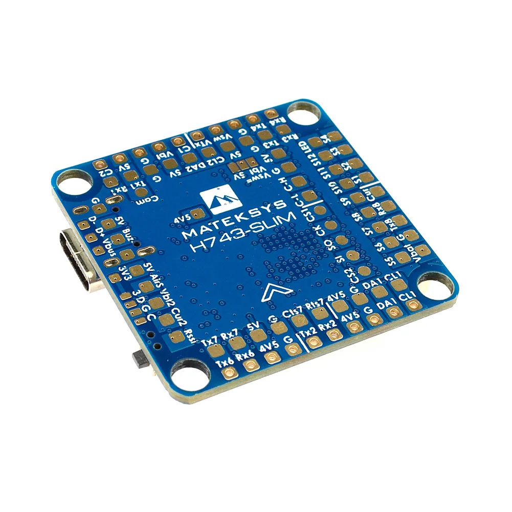 Matek H743 SLIM V3 STM32H743VIT6 BEC ICM20602 Baro Blackbox 2-8S F7 Flight Controller 30.5x30.5mm for FPV DJI RC Drones image 4