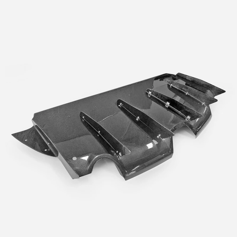 VRS1 Style Rear Diffuser Fit For Supra A90 Bumper Splitter Lower Spoiler Body Upgrade Part