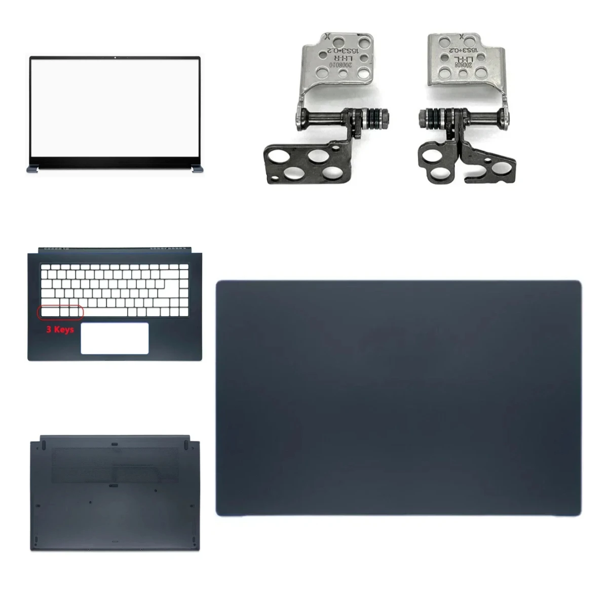 Suitable for Modern PS63 MS-16S1 16S3 S6 S7 S5 P15 laptop LCD screen top cover front panel palm support bottom shell hinge ABCD
