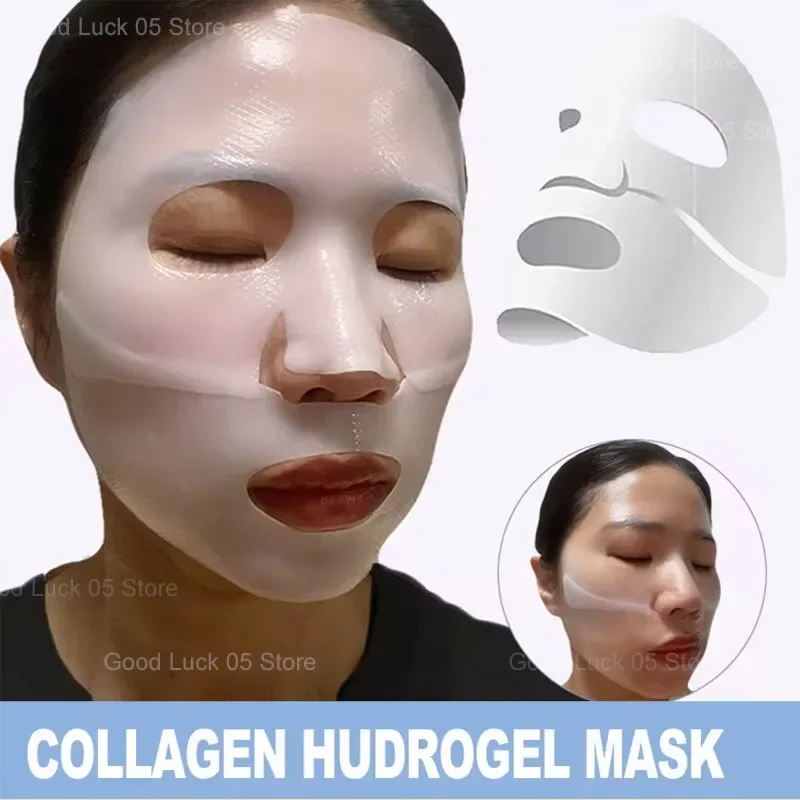 

Collagen anti-wrinkle deep moisturizing whitening soluble hydrogel mask smooth brightening skin care