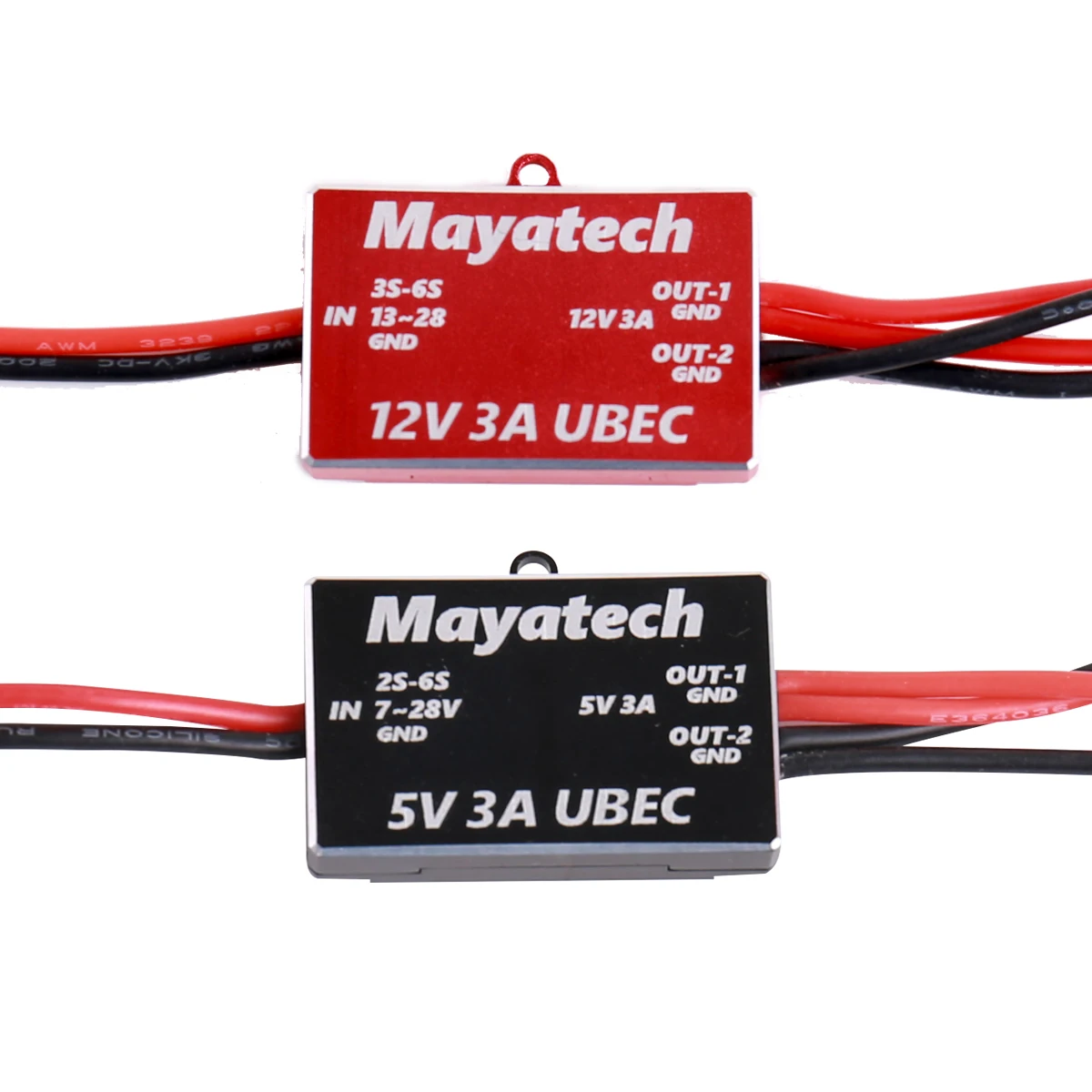 Mayatech RC UBEC moduł zasilania z redukcją napięcia DC-DC wyjście obniżające 5 V/12 V 3A regulator dla majsterkowiczów Quadcopter
