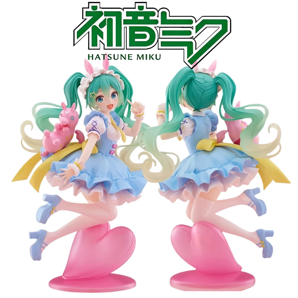 Hatsune Miku Anime-Figur Kawaii Märchen-Miku Actionfigur Lollipop-Mädchen Figurine PVC Sammlerstück Anime-Modell Spielzeug