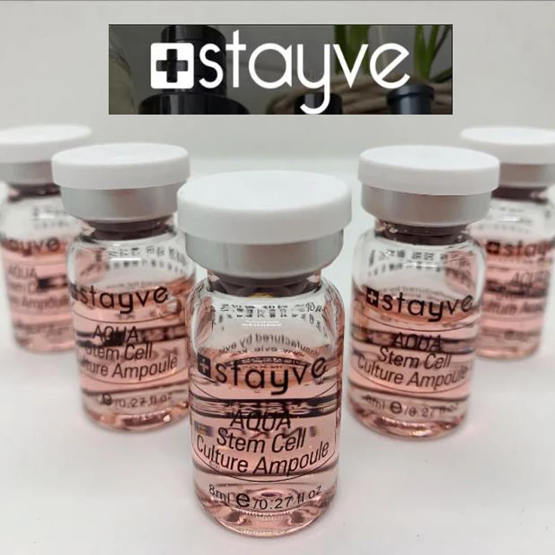 Stayve Aqua BB Cream Glow Principiante Starter Kit Salmone DNA Sbiancamento Siero di acido ialuronico Cura della pelle del viso Bellezza