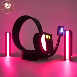 In Stock Miku Led Light Kaito Megurine Cosplay Props Head Gear Headwear Headphone Earphone Model Accessory Hairband