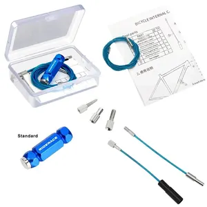 طقم توجيه الكابلات الداخلية لإطارات الدراجات ، إزاحة الفرامل ، الأسلاك الداخلية الهيدروليكية ، أداة توجيه التثبيت ، ركوب الدراجات الجبلية والطرق أفضل 12 مبيعات هيدروليكية سجل الفاصل - No11