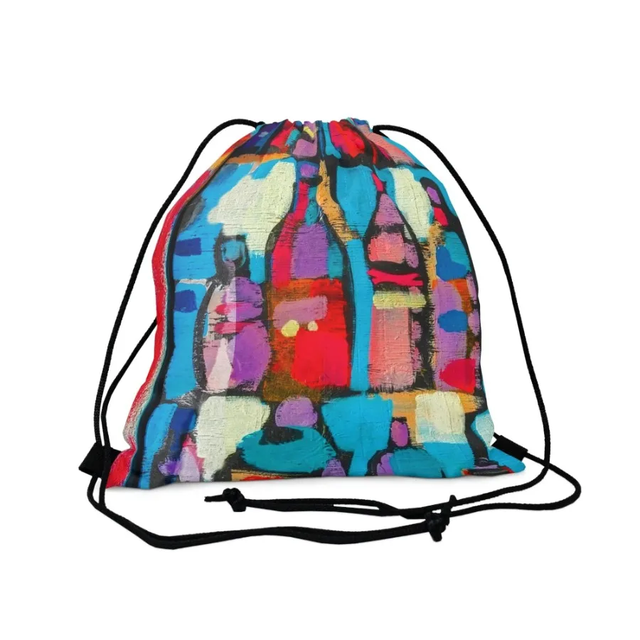 

Drawstring Bag Sutileza Smooth Colorful Abstract Print