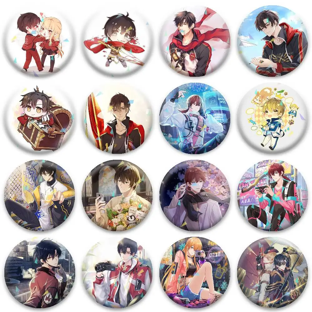 

T-The King's Avatar anime Badges Niche Design Brooch for Backpack Lapel Pins Creative Accessories
